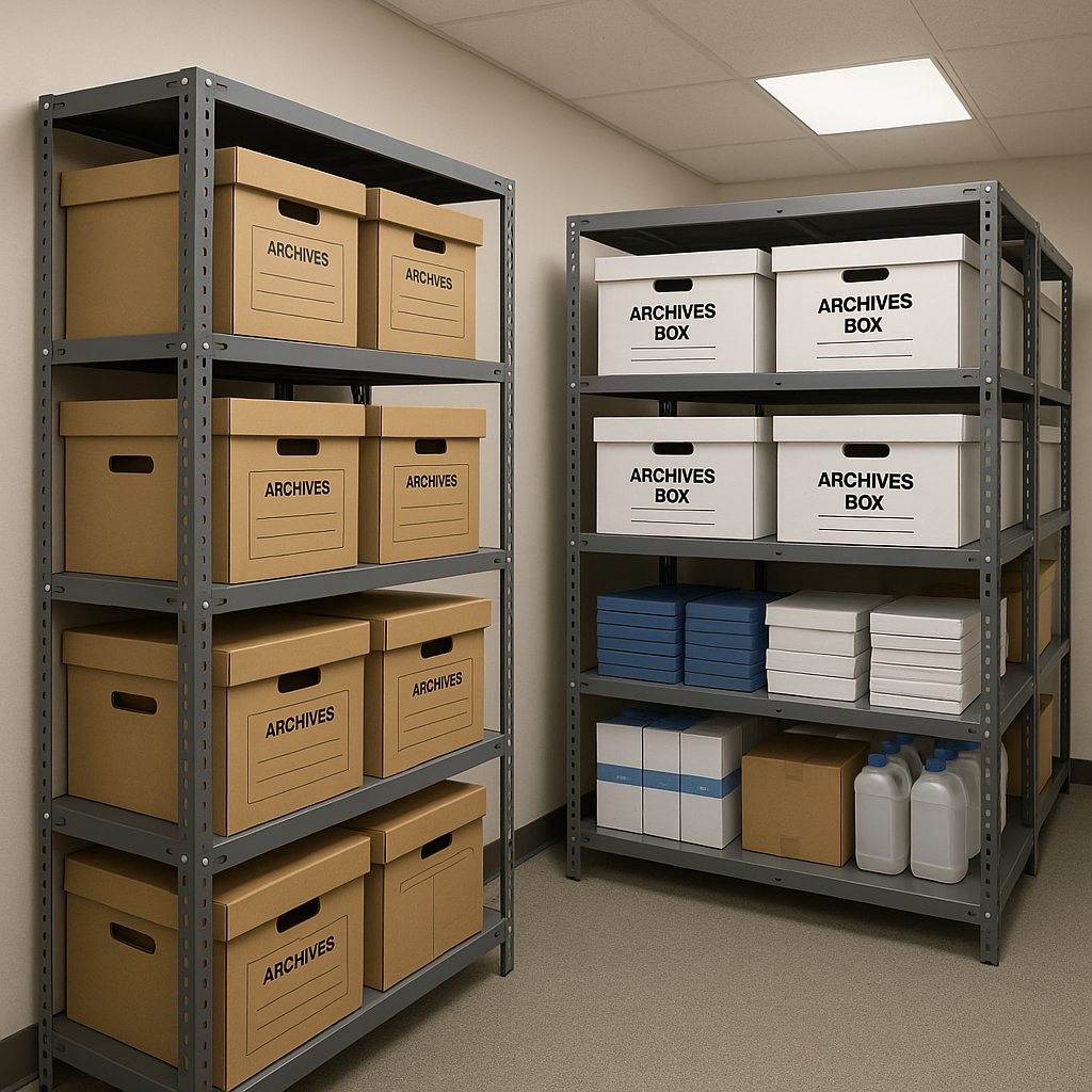 Corporate Slotted Angle Racks