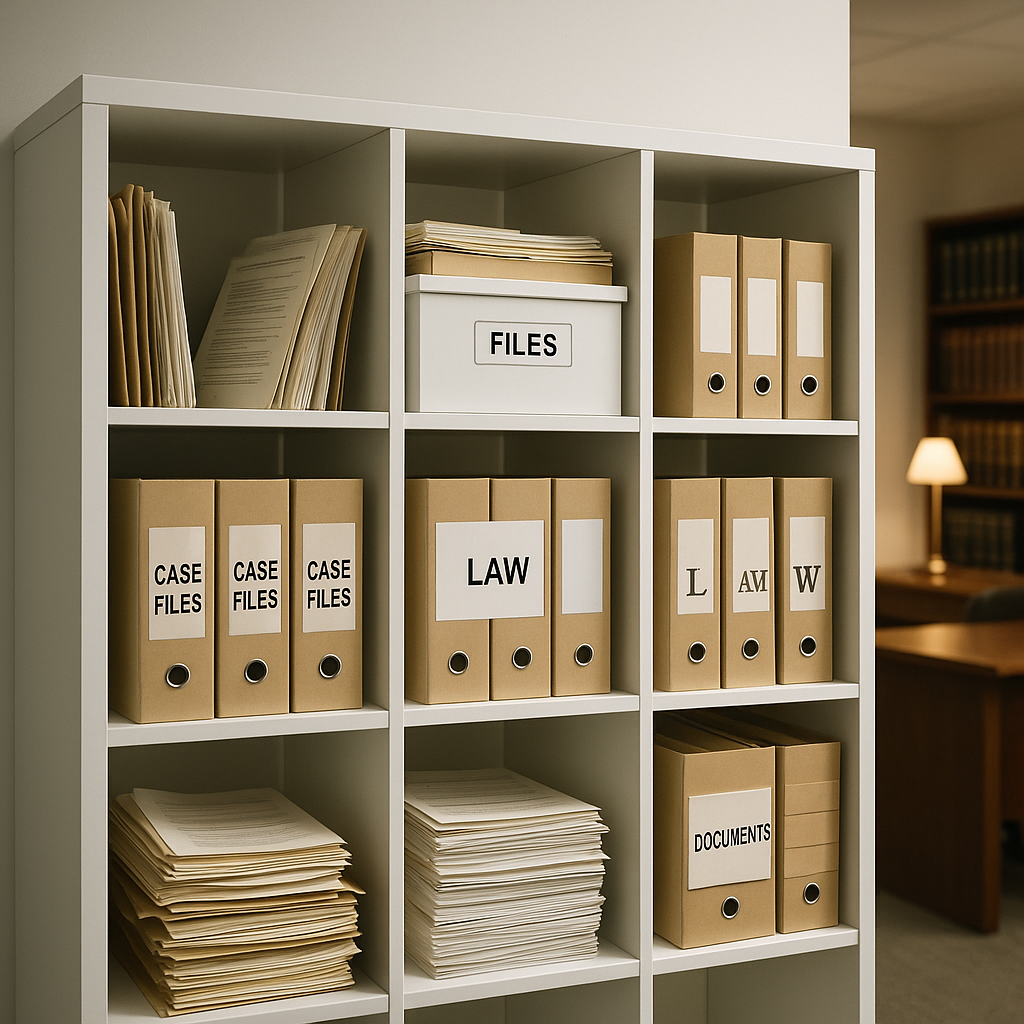 Legal Pigeon hole racks