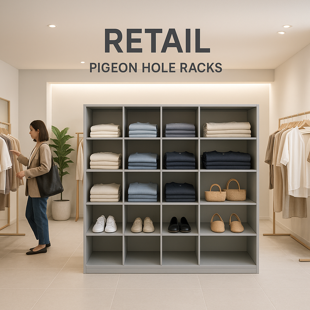 Retail Pigeon hole racks