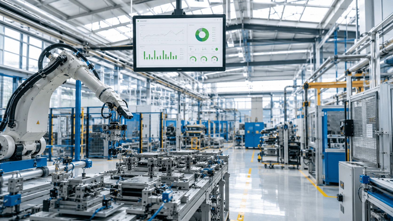 AI in Industrial Automation for Manufacturing