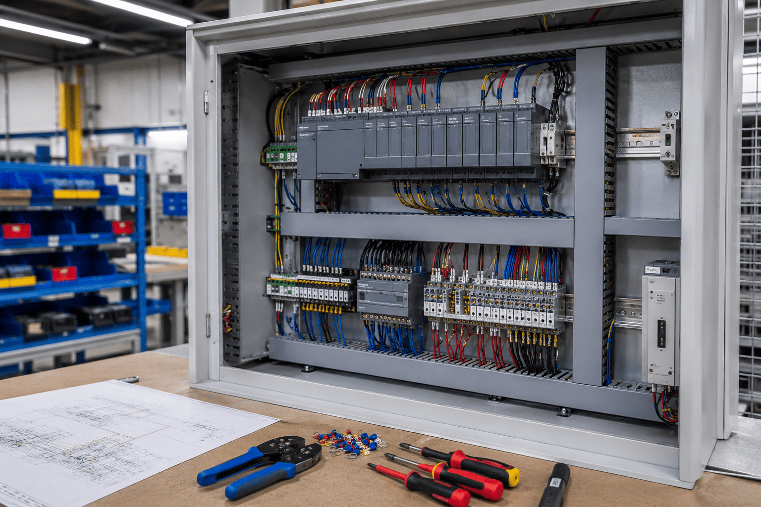 Industrial Control Panel Manufacturer in india Design and Assembly Services