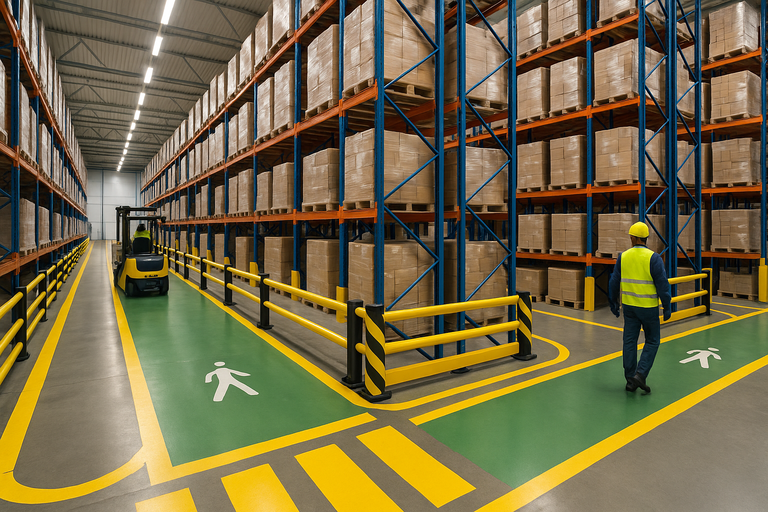 Warehouse Safety Barrier Manufacturer