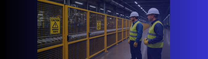 Production Line Safety Fencing